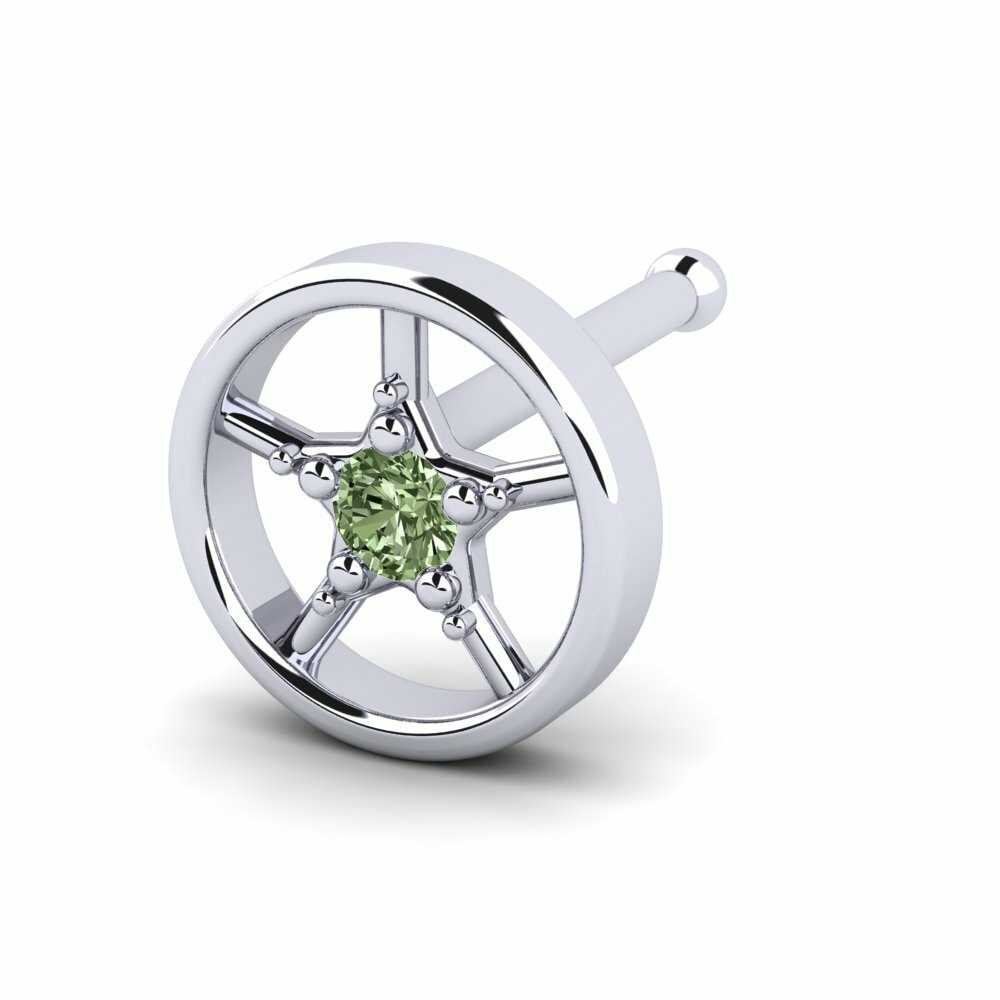 Groene Diamant Neus Pin Maraj