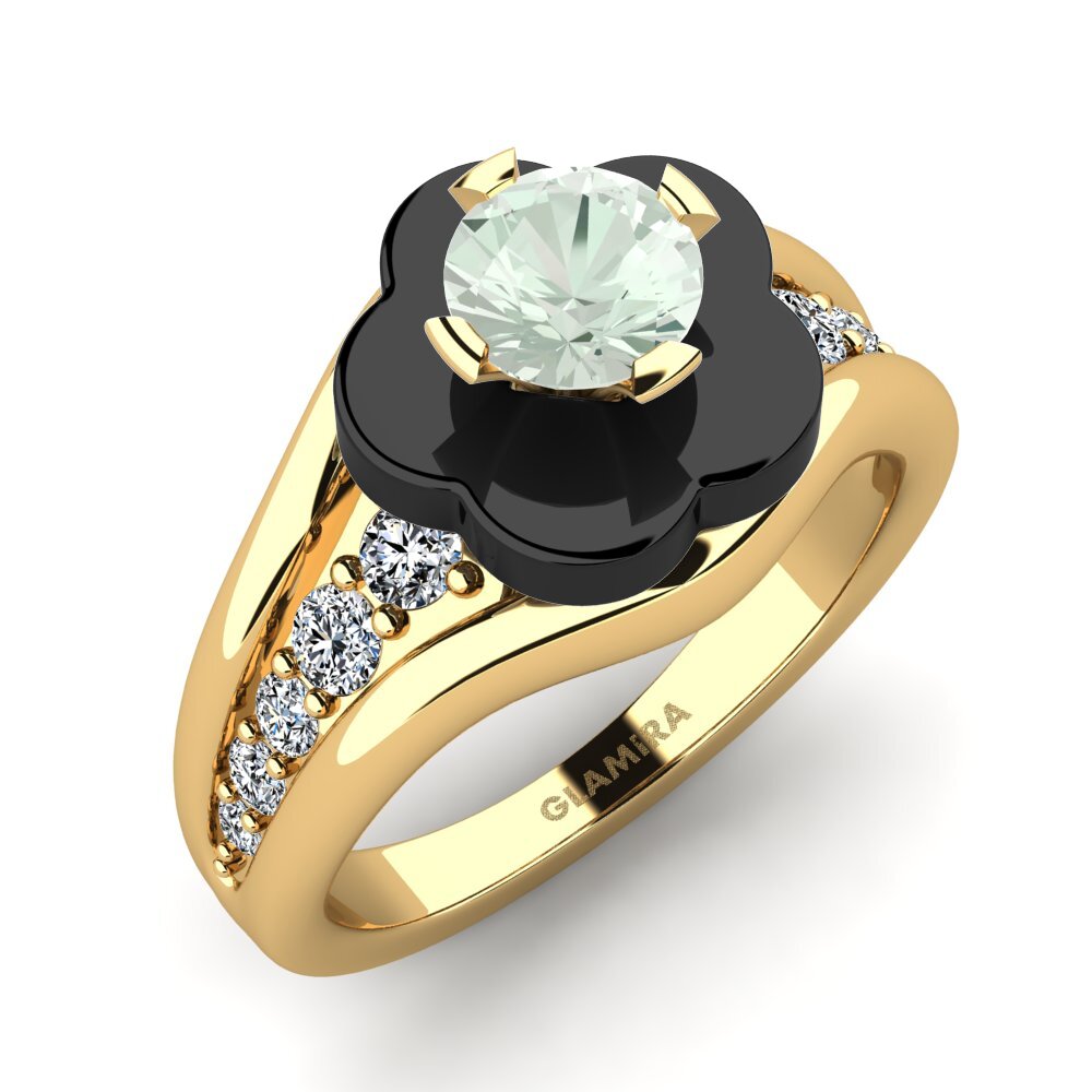 Green Amethyst Ring Marchelle