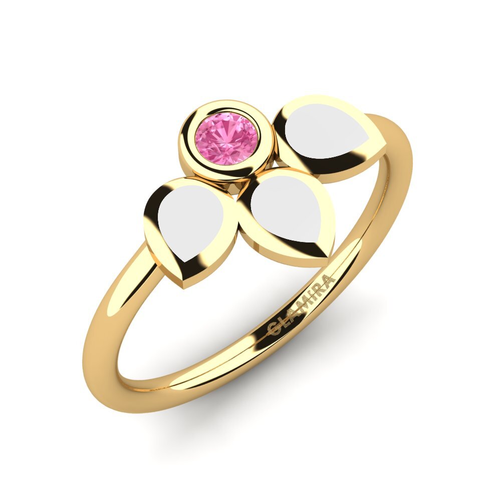 Saphir Rose Bague Marci