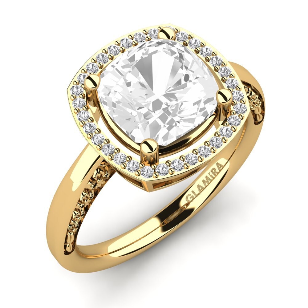9ct Yellow Gold Engagement Ring Marciane