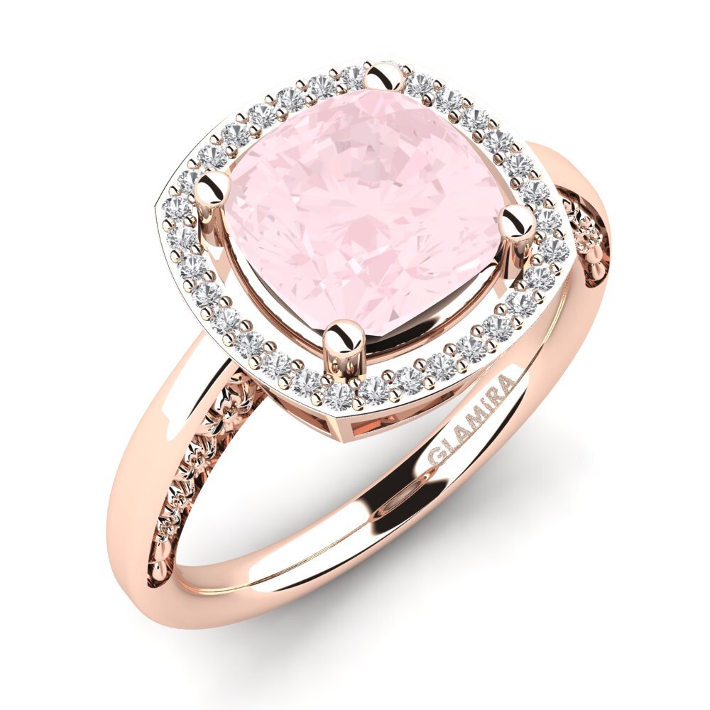 9ct Rose Gold Engagement Ring Marciane