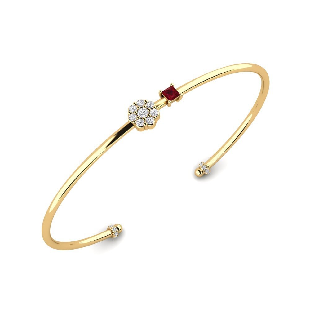 Prinzess Rubin Damen armband Marg