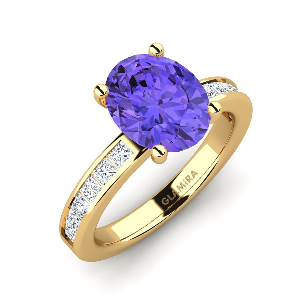 Tanzanite Engagement Ring Marguel