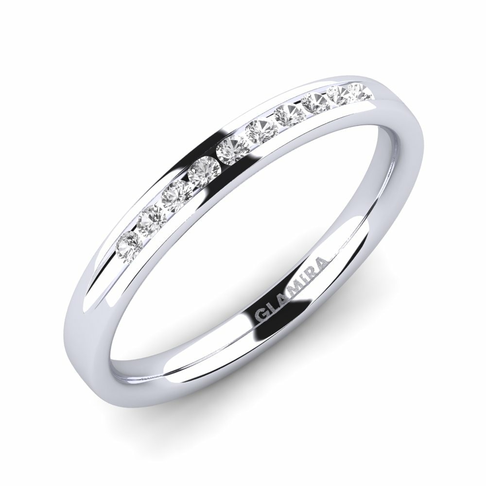 White sapphire Ring Marguerita