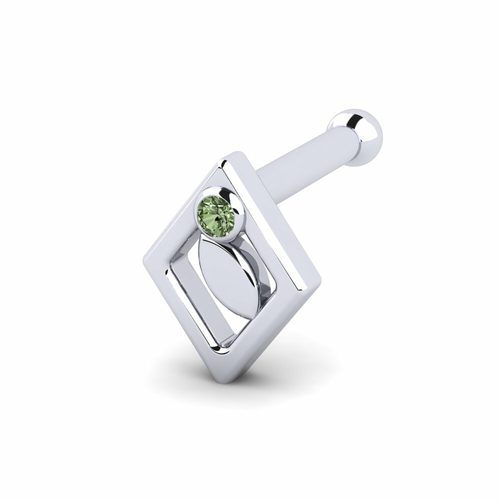 Groene Diamant Neus Pin Mariangela