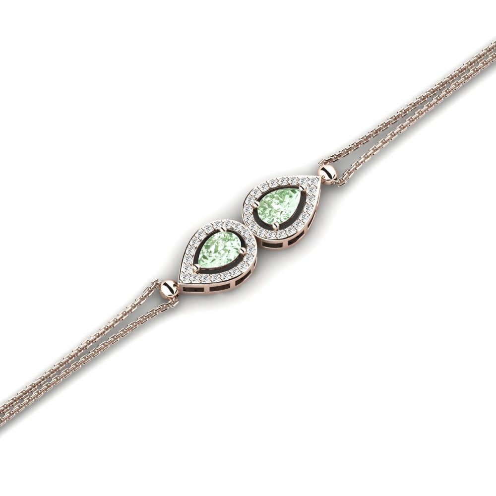 Green Amethyst Bracelet Marianne