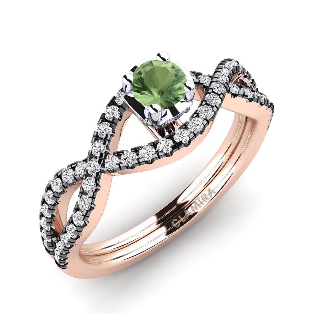 Yeşil Safir Kadın Yüzük Mariel 0.25 crt