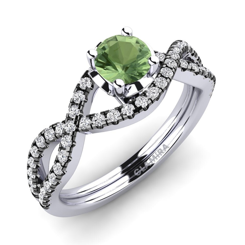 Yeşil Safir Kadın Yüzük Mariel 0.5 crt