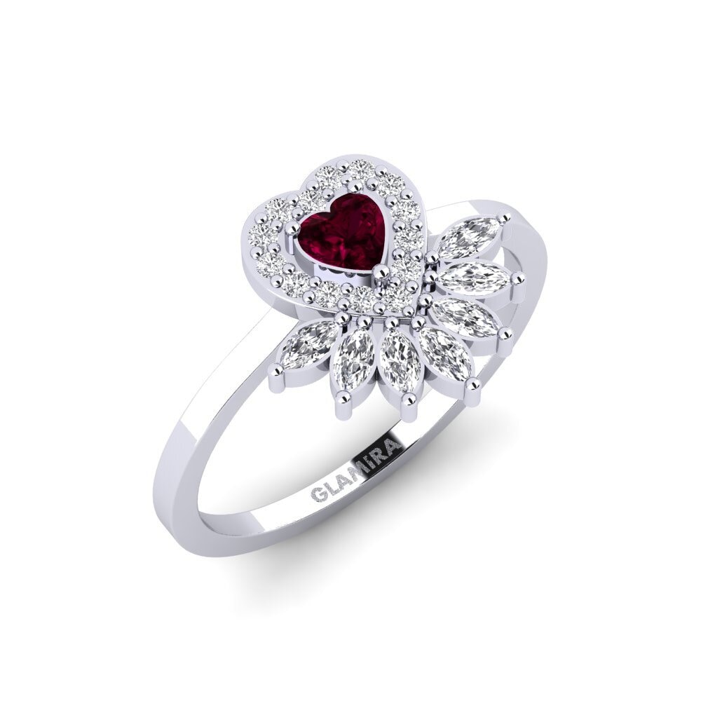 Rhodolite Garnet Ring Marignane