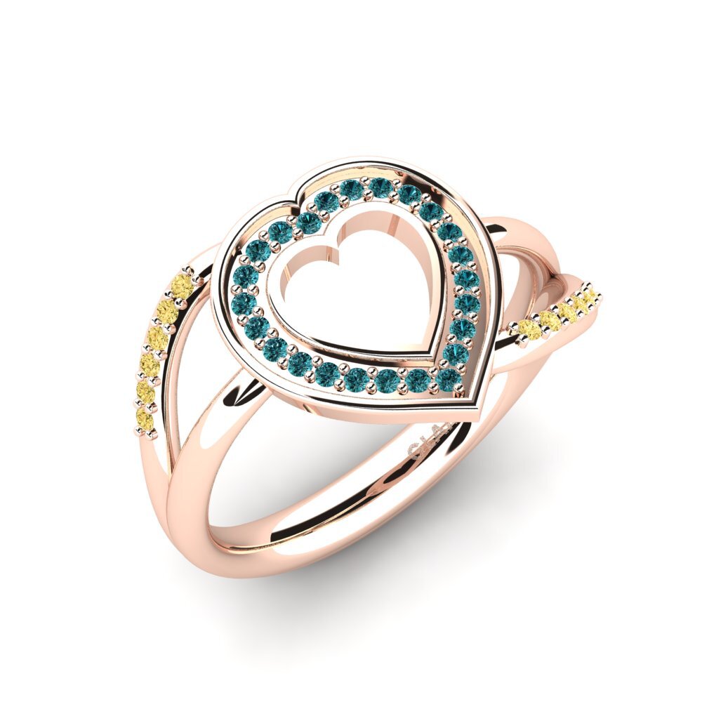 18ct Rose Gold Ring Marilla
