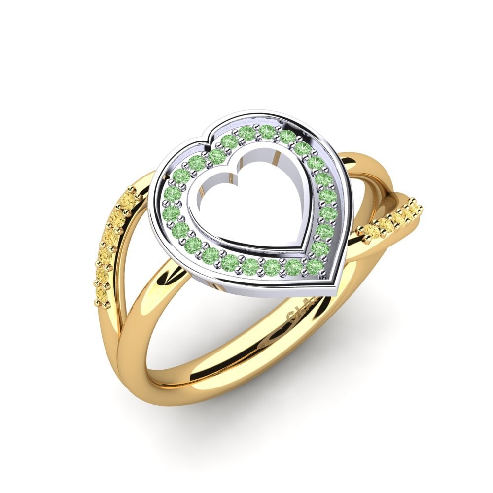 14k Yellow & White Gold Ring Marilla