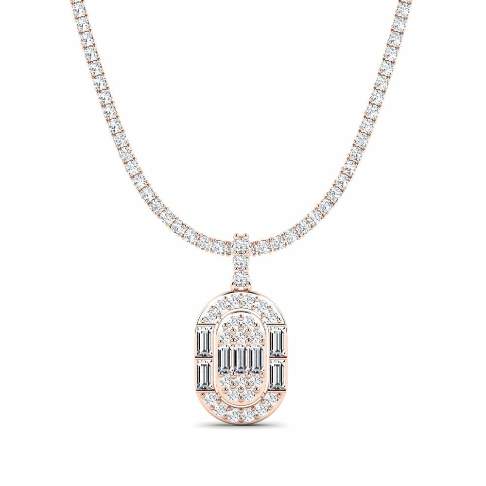 14ct Rose Gold Tennis Marineso