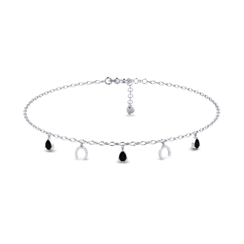 Black Onyx Women's Anklet Markas