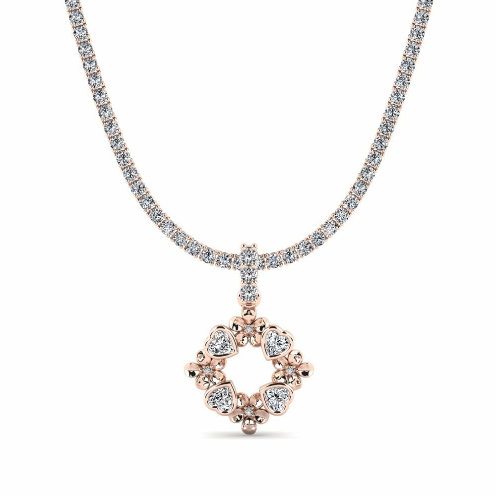 14ct Rose Gold Tennis Marksa