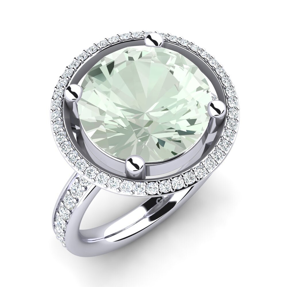 Green Amethyst Ring Marnisha
