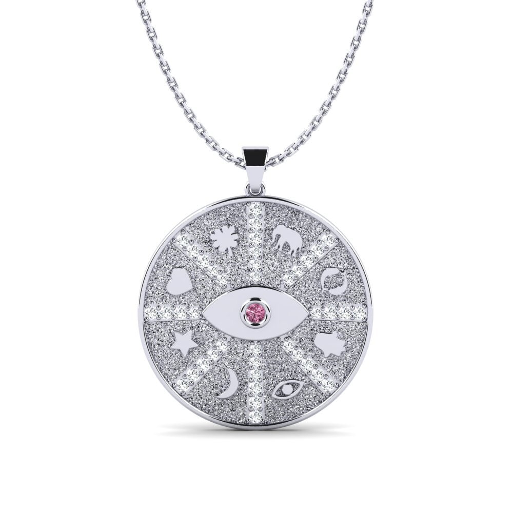 Rhodolite Garnet Women's Pendant Marquise