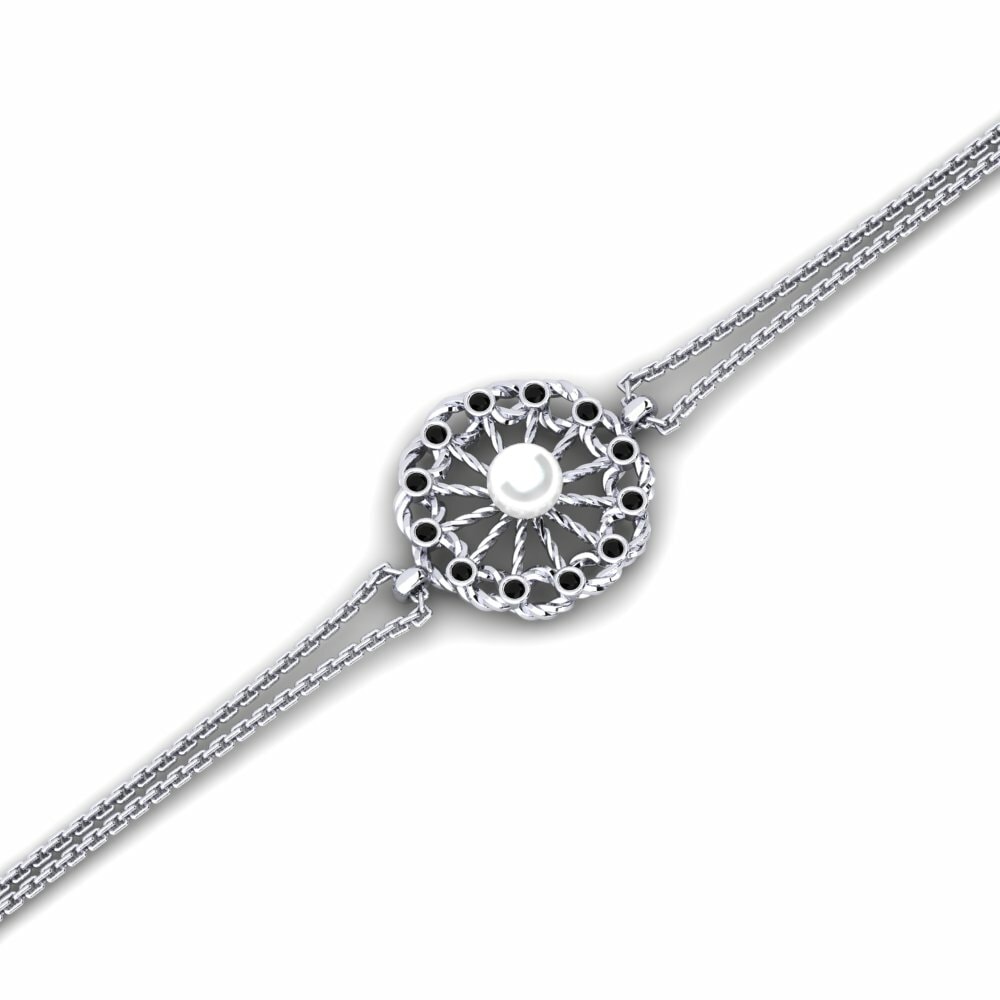 Diamant Noir Bracelet pour femme Marronnier