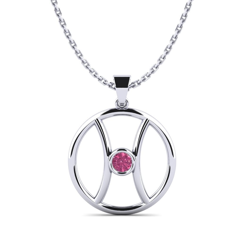 Pink Tourmaline Women's Pendant Marshadow