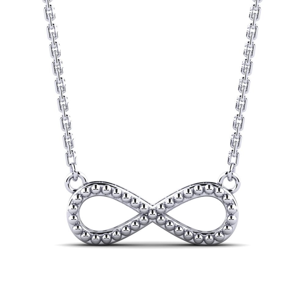 Zafiro Rosado Collar de Mujer Martelli
