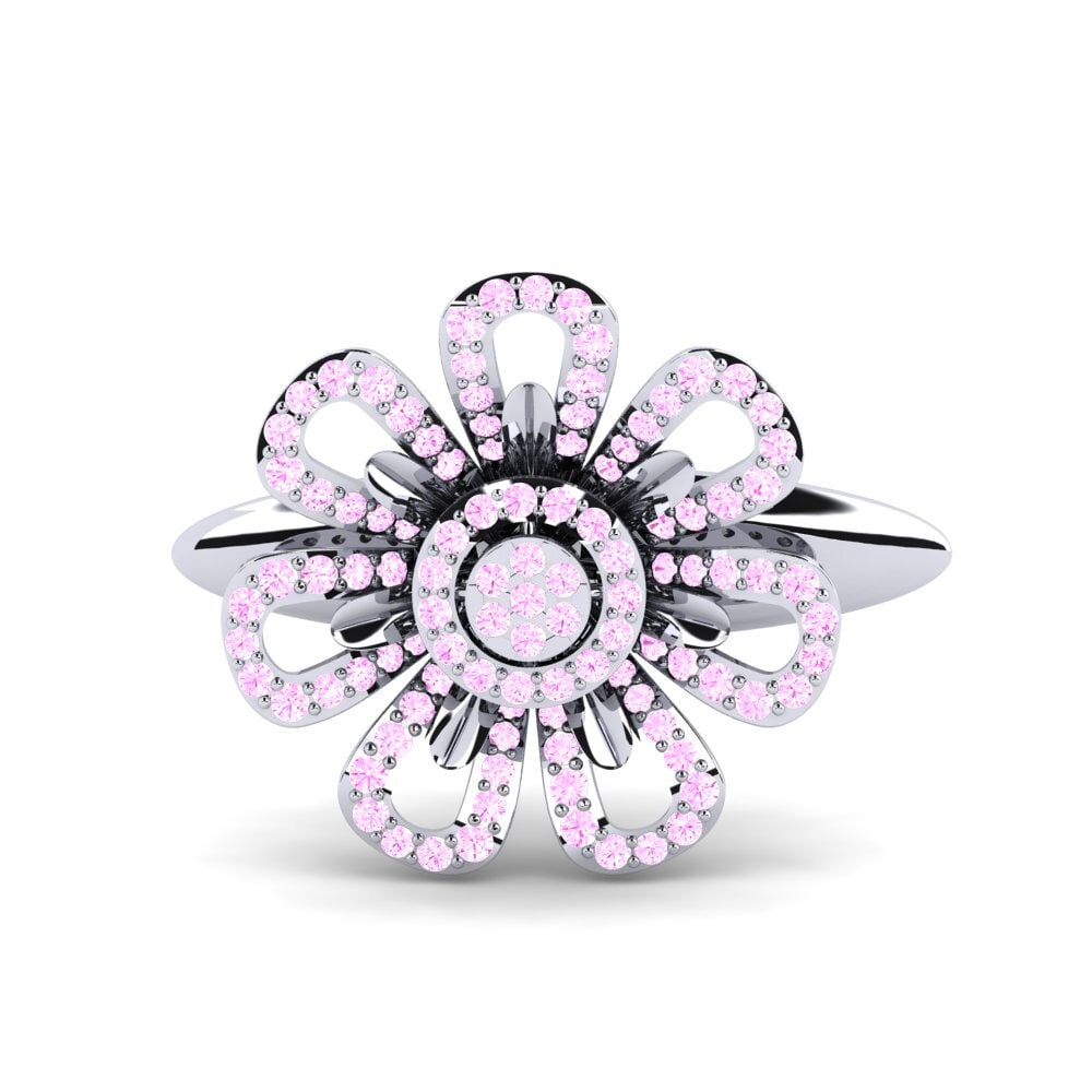 Pink Sapphire Brooch Martinek