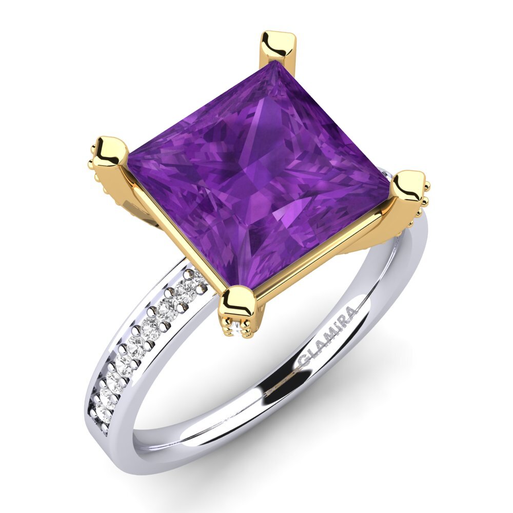 18ct White / Yellow Gold Ring Martoya
