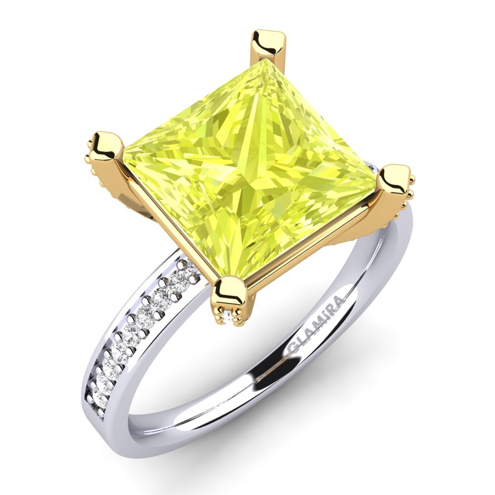 14ct White / Yellow Gold Ring Martoya