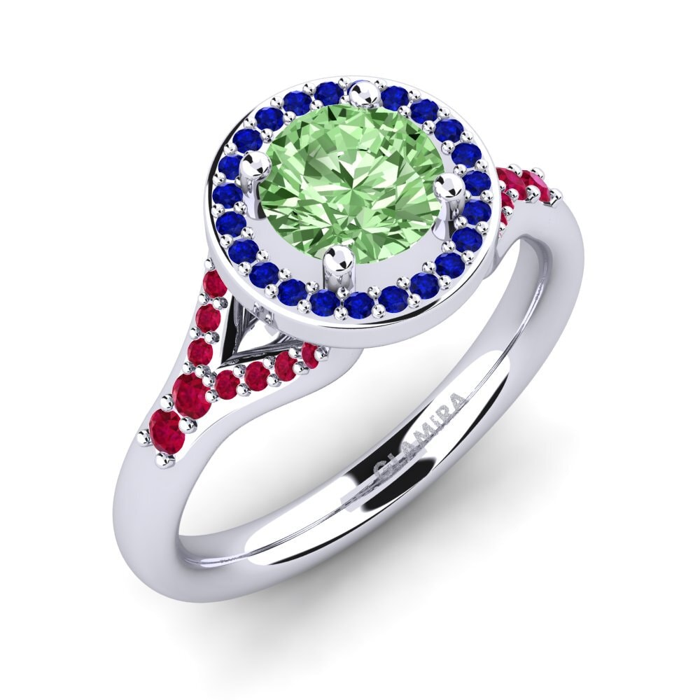 14ct White Gold Engagement Ring Marvina