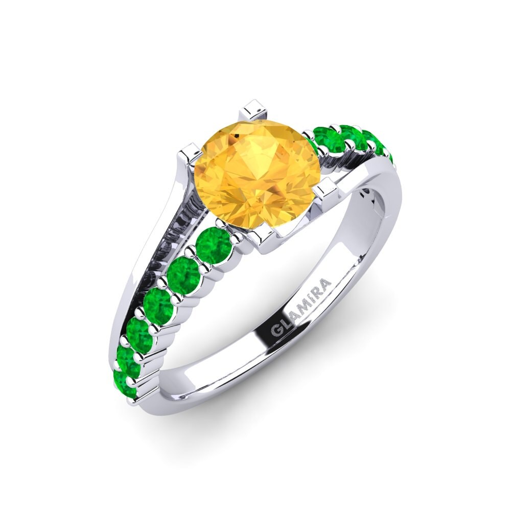 14k White Gold Engagement Ring Maryellen
