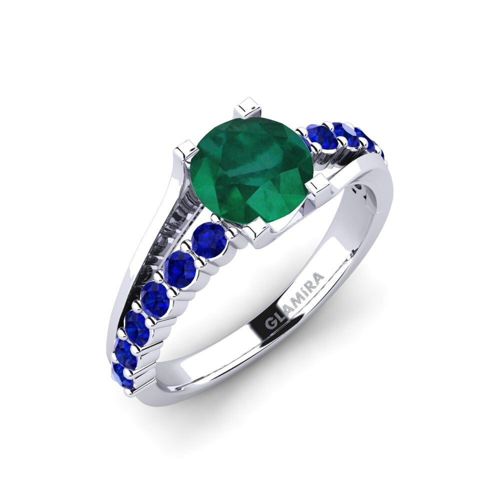 14ct White Gold Engagement Ring Maryellen