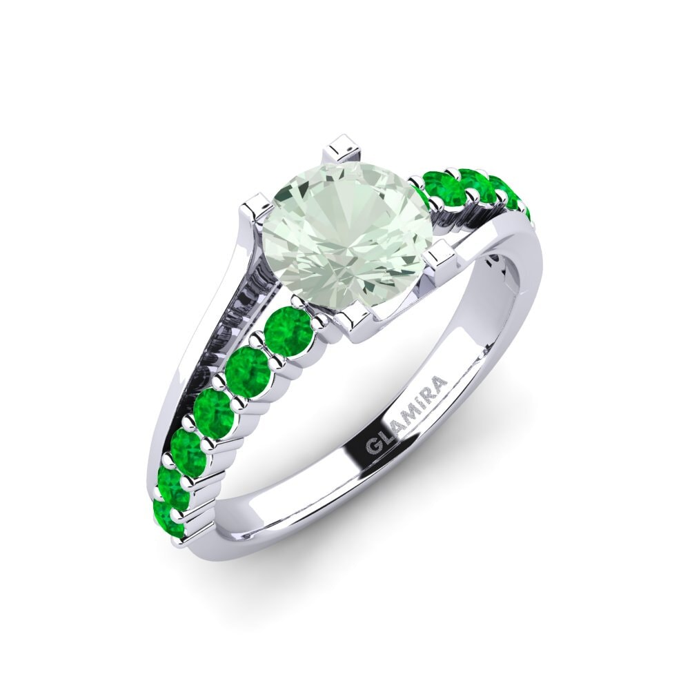9k White Gold Engagement Ring Maryellen