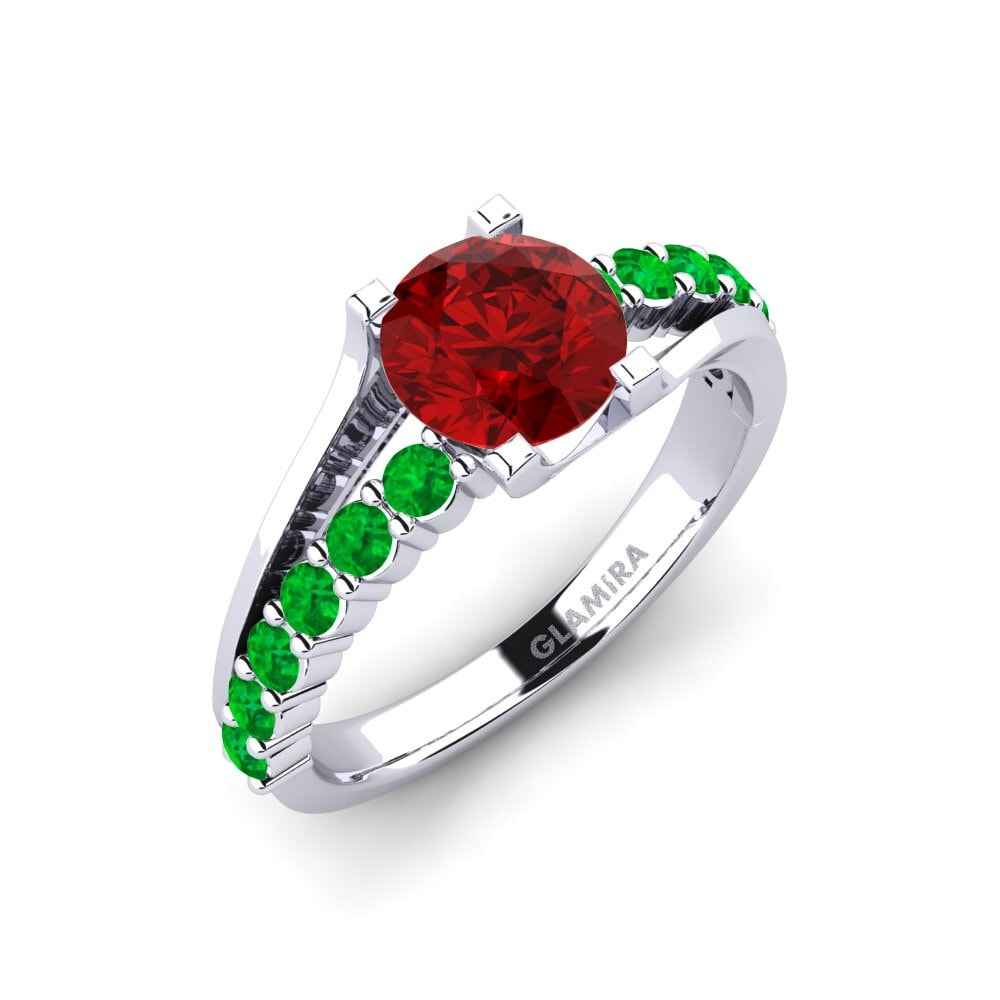 18ct White Gold Engagement Ring Maryellen