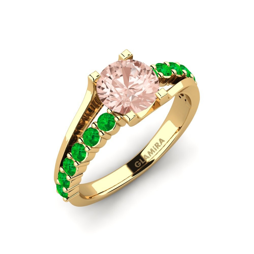 Morganite Engagement Ring Maryellen