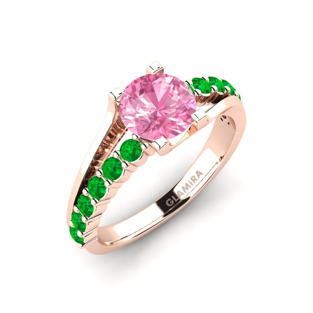 14ct Rose Gold Engagement Ring Maryellen