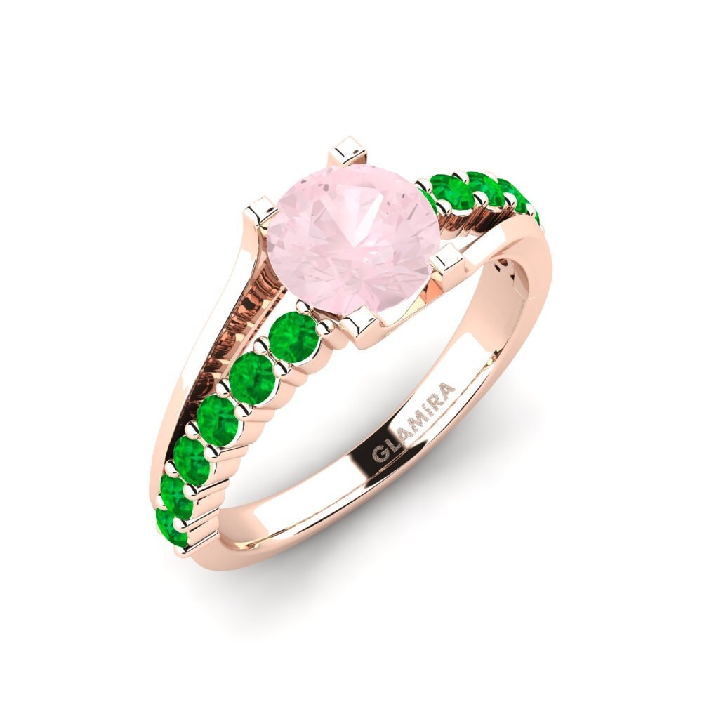 9K Rose Gold Engagement Ring Maryellen