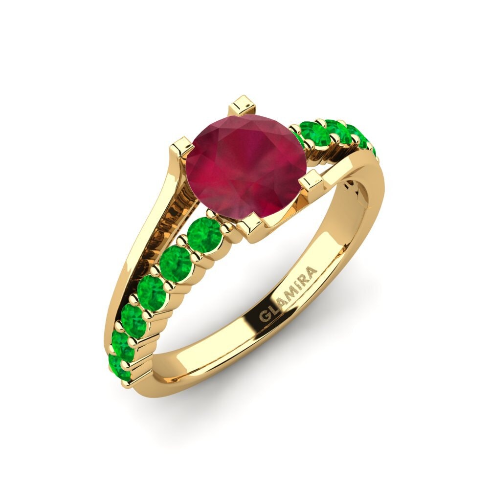 Ruby Engagement Ring Maryellen