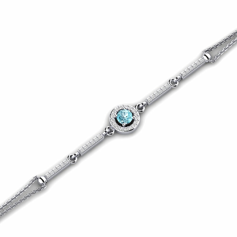 Purchase the High Quality Blue Zircon Bracelets GLAMIRA