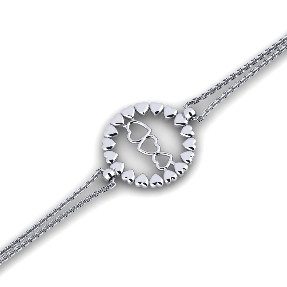 9k White Gold Bracelet Masfunir