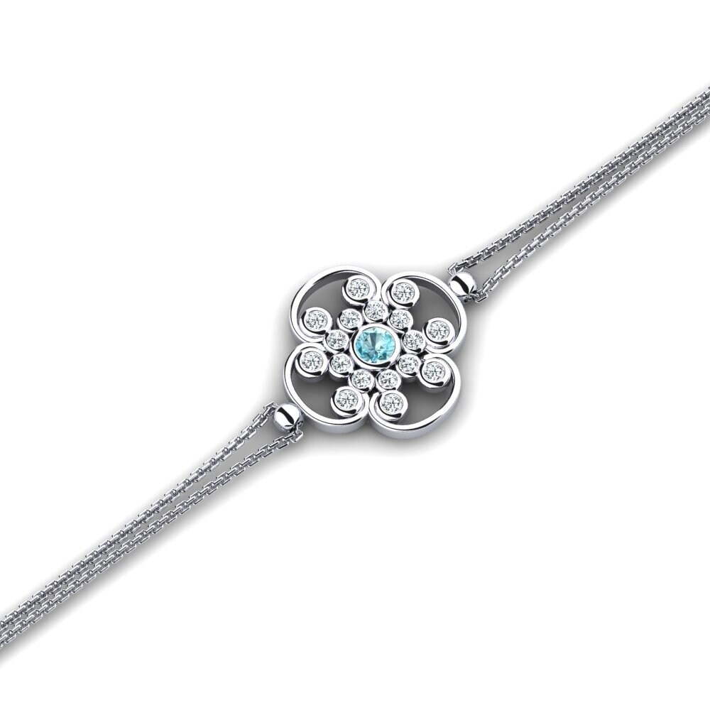 Blue Zircon Women's Bracelet Masidia
