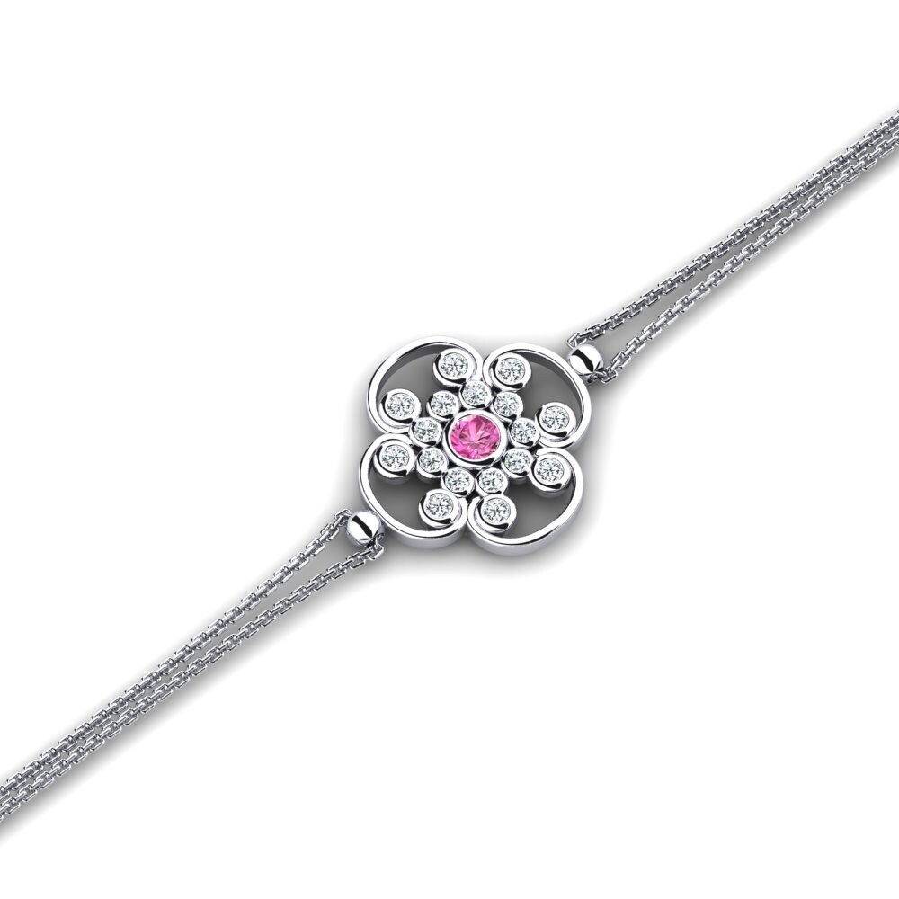 Pink Topaz Women's Bracelet Masidia