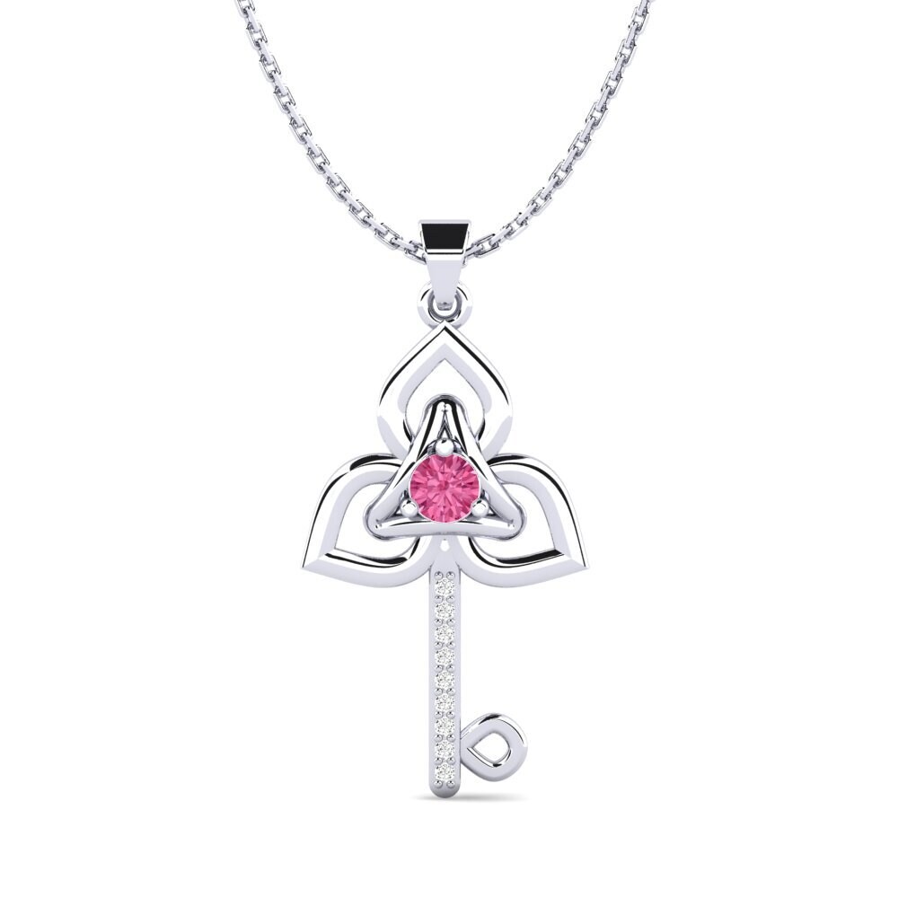Pink Tourmaline Women's Pendant Massiel