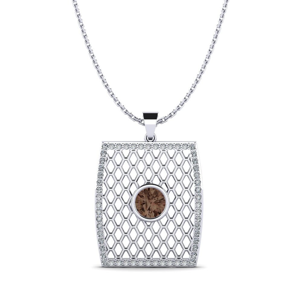 Smoky Quartz Women's Pendant Matheus