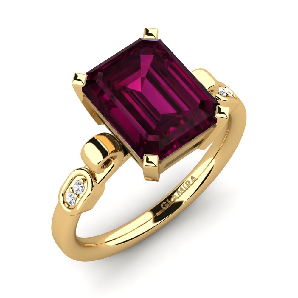 9ct Yellow Gold Engagement Ring Mathina