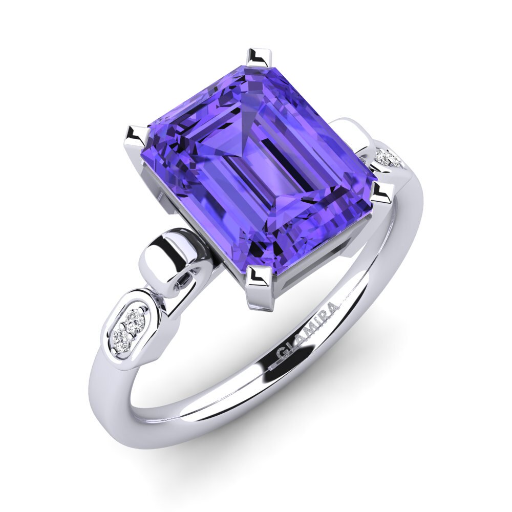 Tanzanite Engagement Ring Mathina