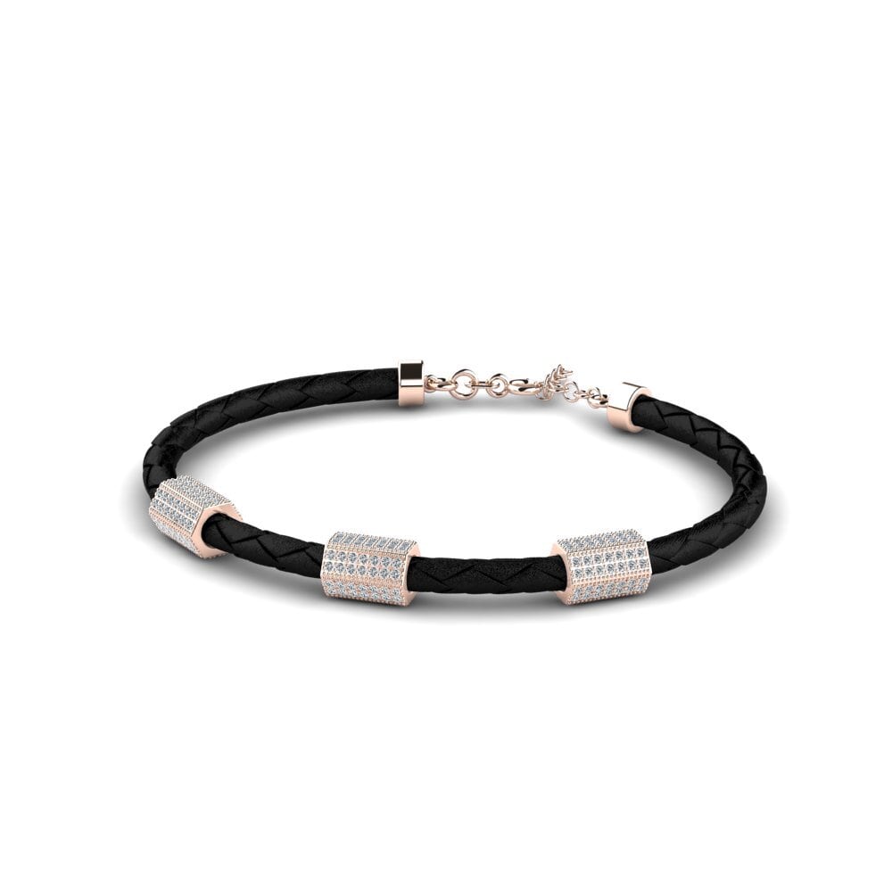 18ct Rose Gold Men's Bracelet Mati