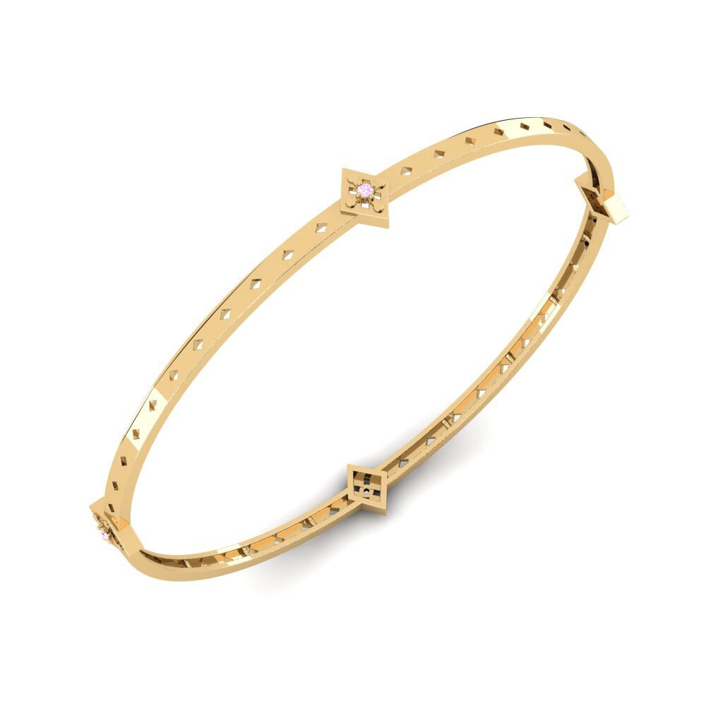 Saphir Rose Bracelet jonc femme Matildas