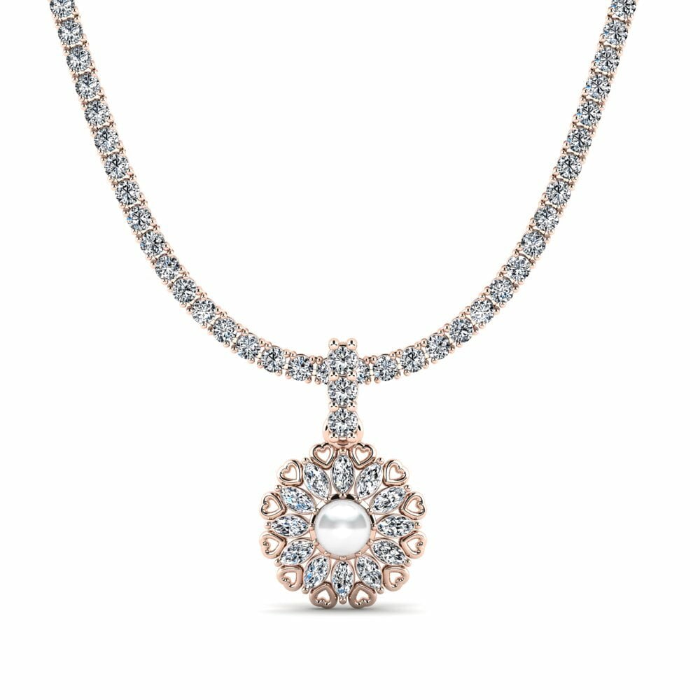14ct Rose Gold Tennis Matinaw