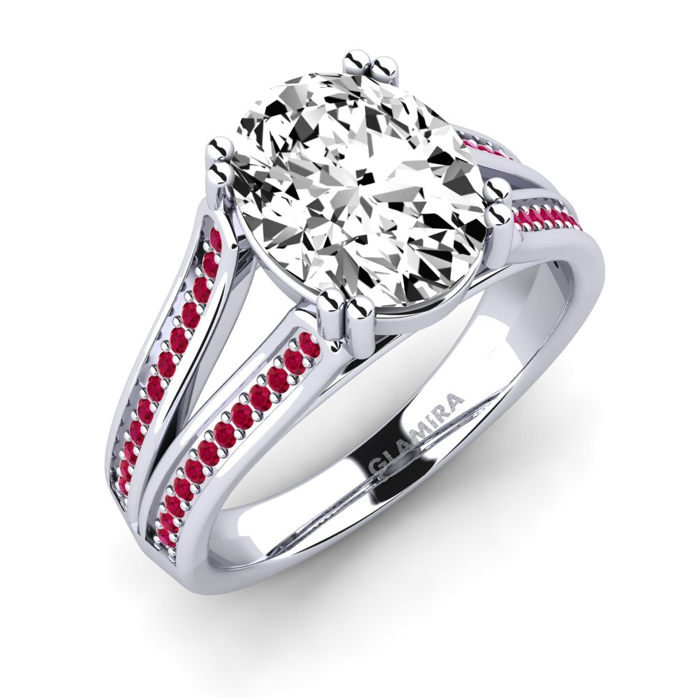 Moissanite Engagement Ring Matteya