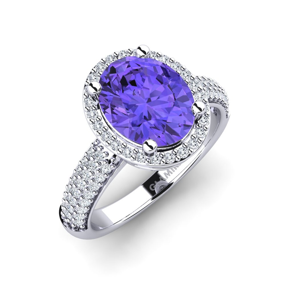 Tanzanite Engagement Ring Mattina