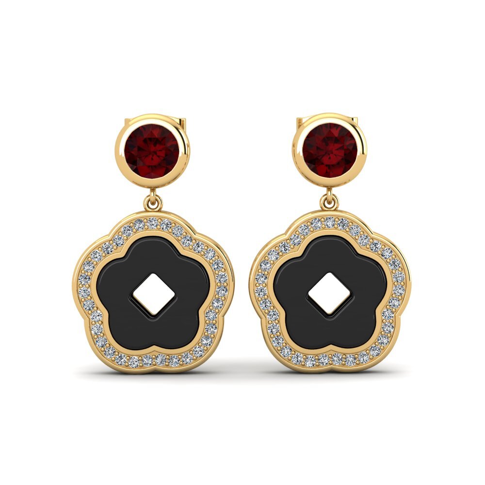 Garnet Women's Earring Mattos