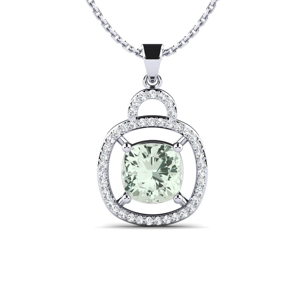 Green Amethyst Women's Pendant Matyika
